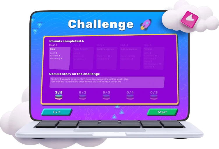 Devoirs sur la plateforme