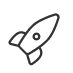 Icon rocket