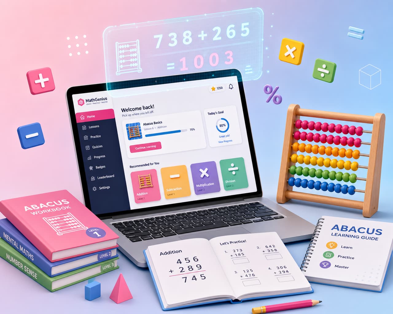 Image of notebook for format des cours