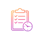 Icon of checklist and wtaches