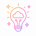 icon of light and idea